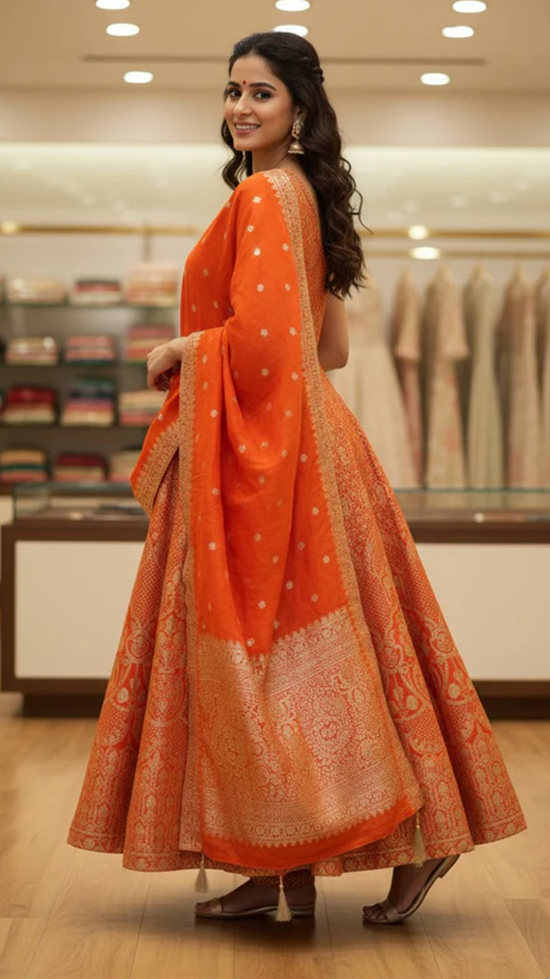 Banarasi Silk Readymade Suit