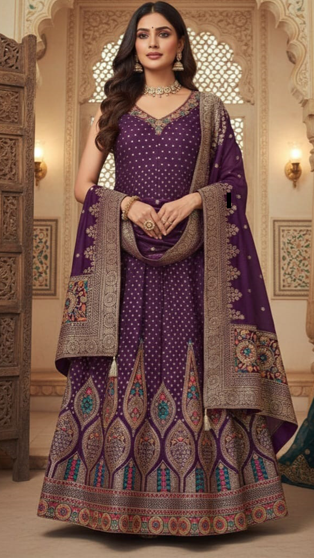 Banarasi Silk Readymade Suit