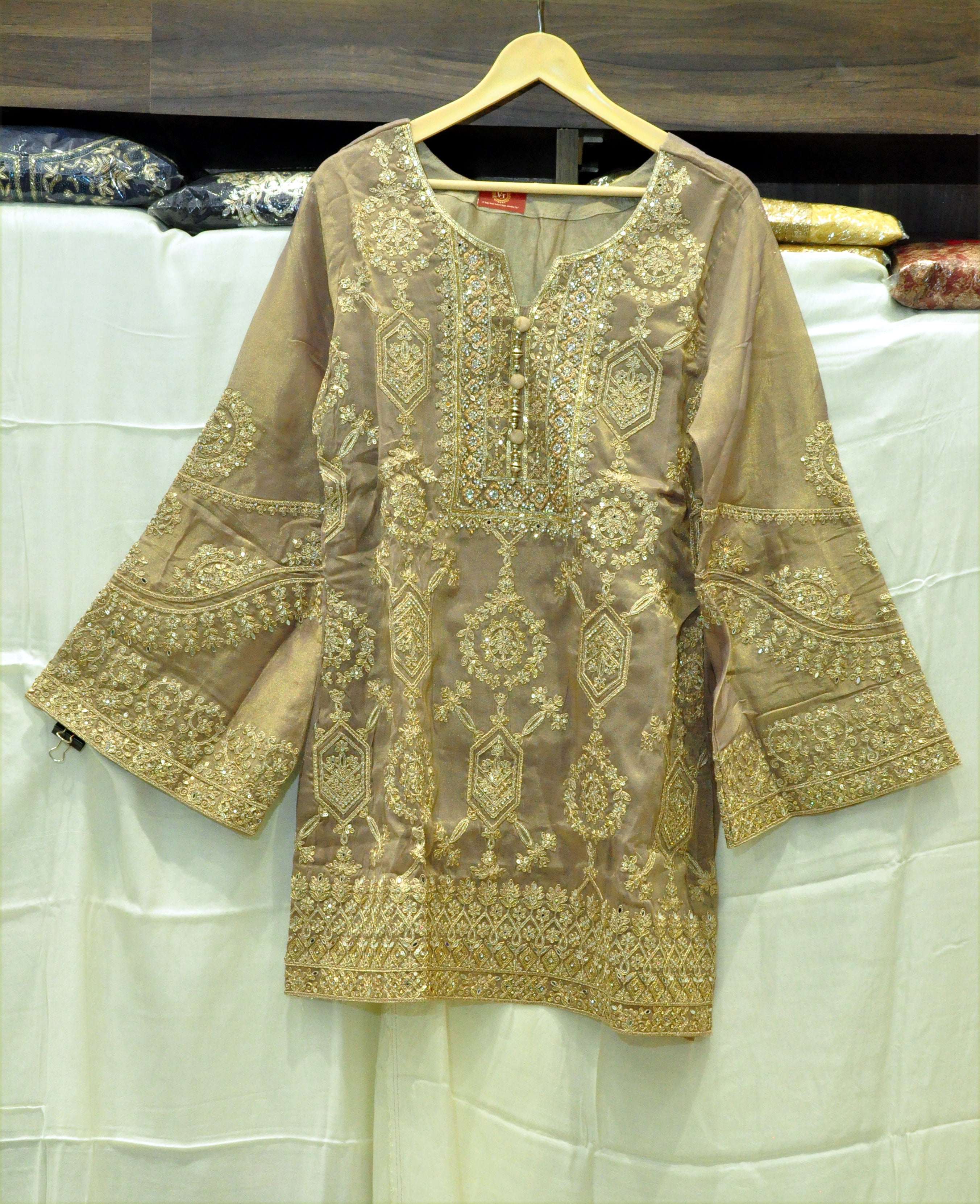Pure Silk Readymade Suit