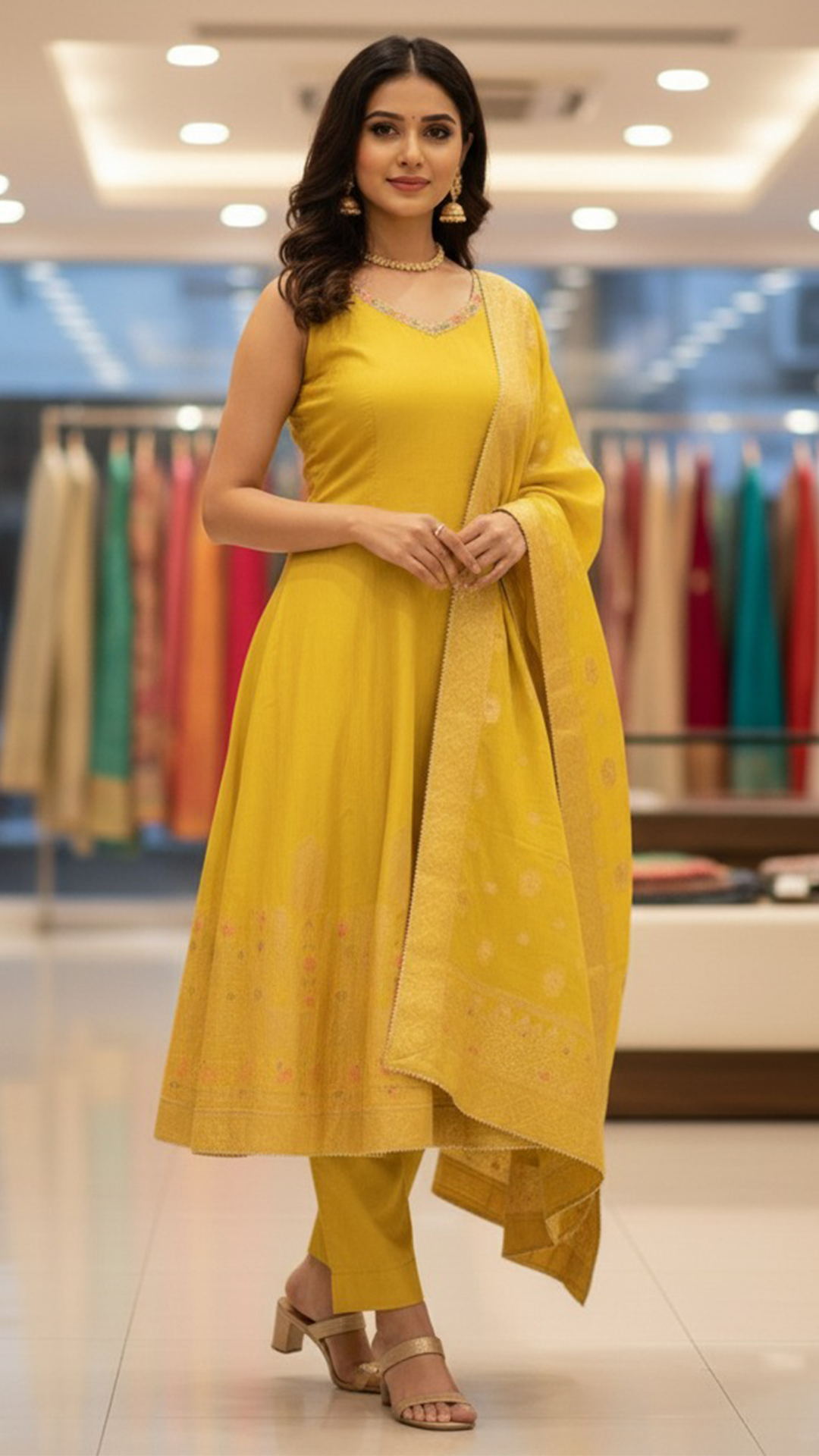 Banarasi Silk Readymade Suit