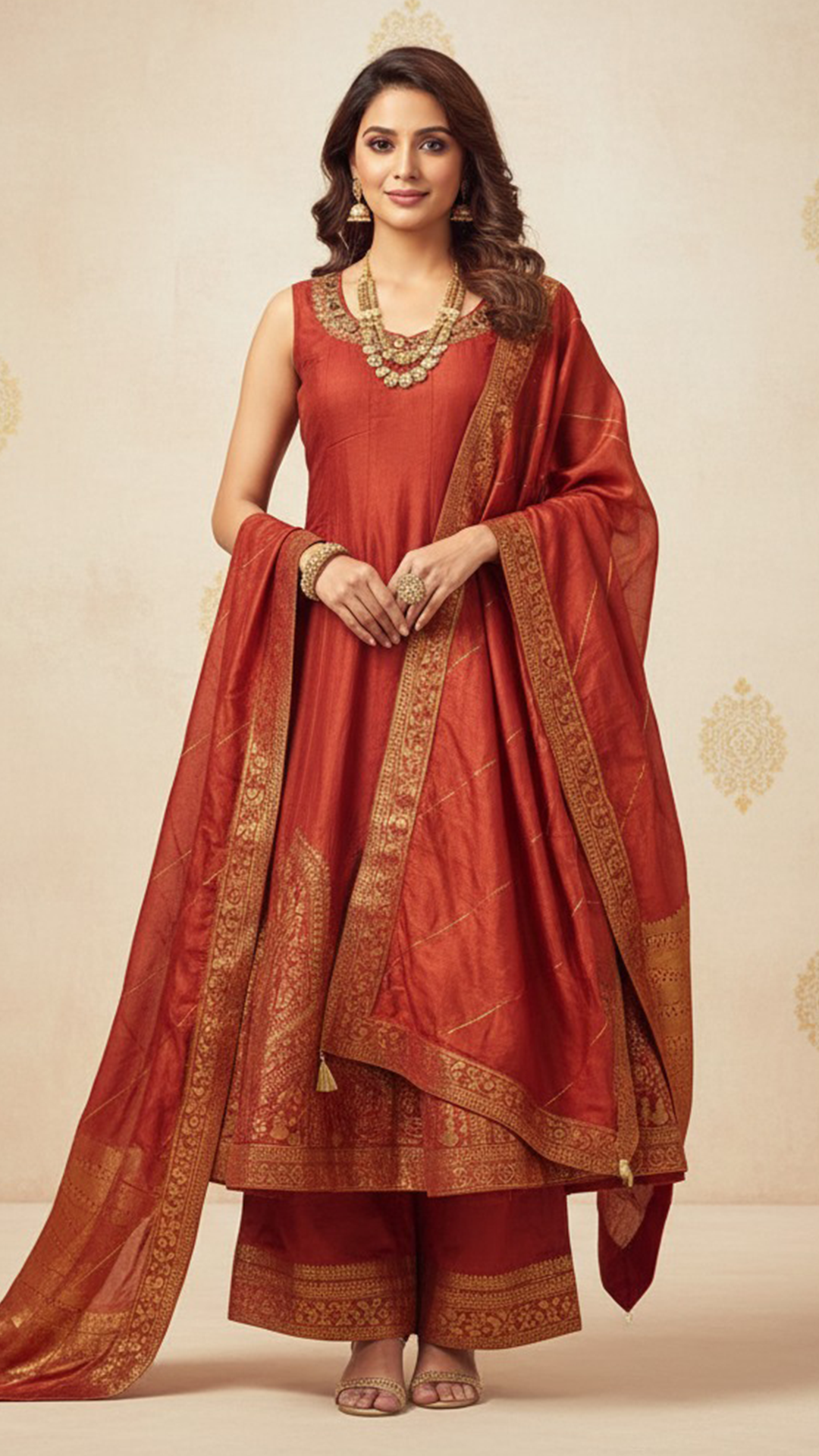 Banarasi Silk Readymade Suit
