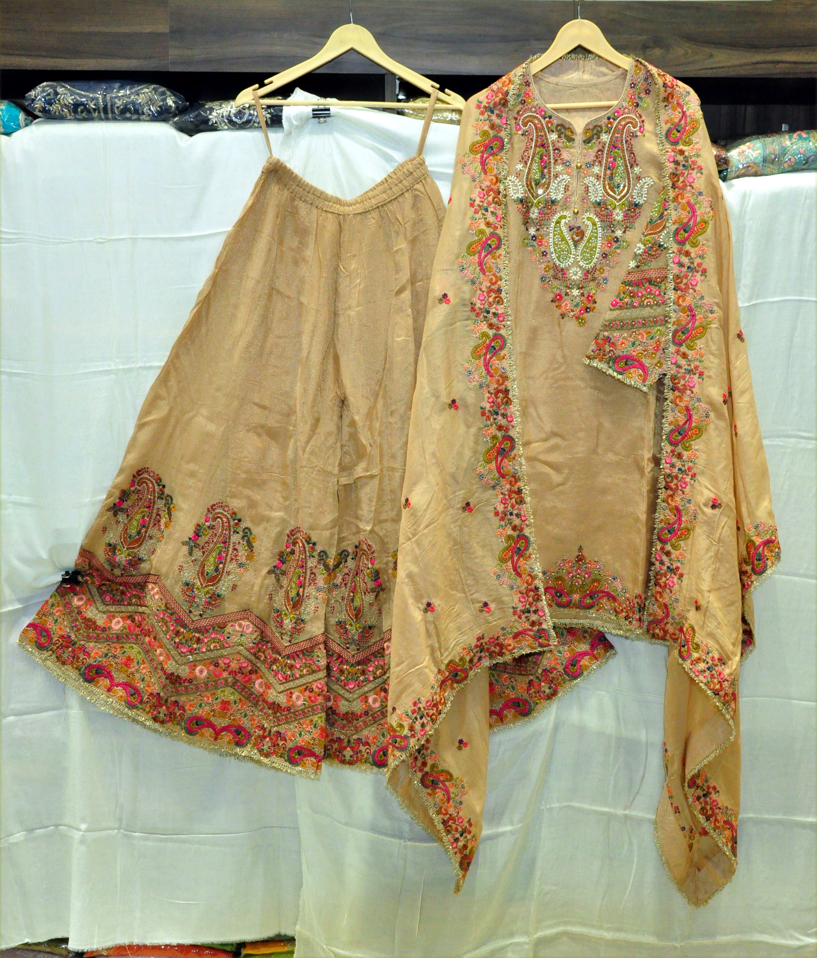 Shimer Silk Readymade Suit