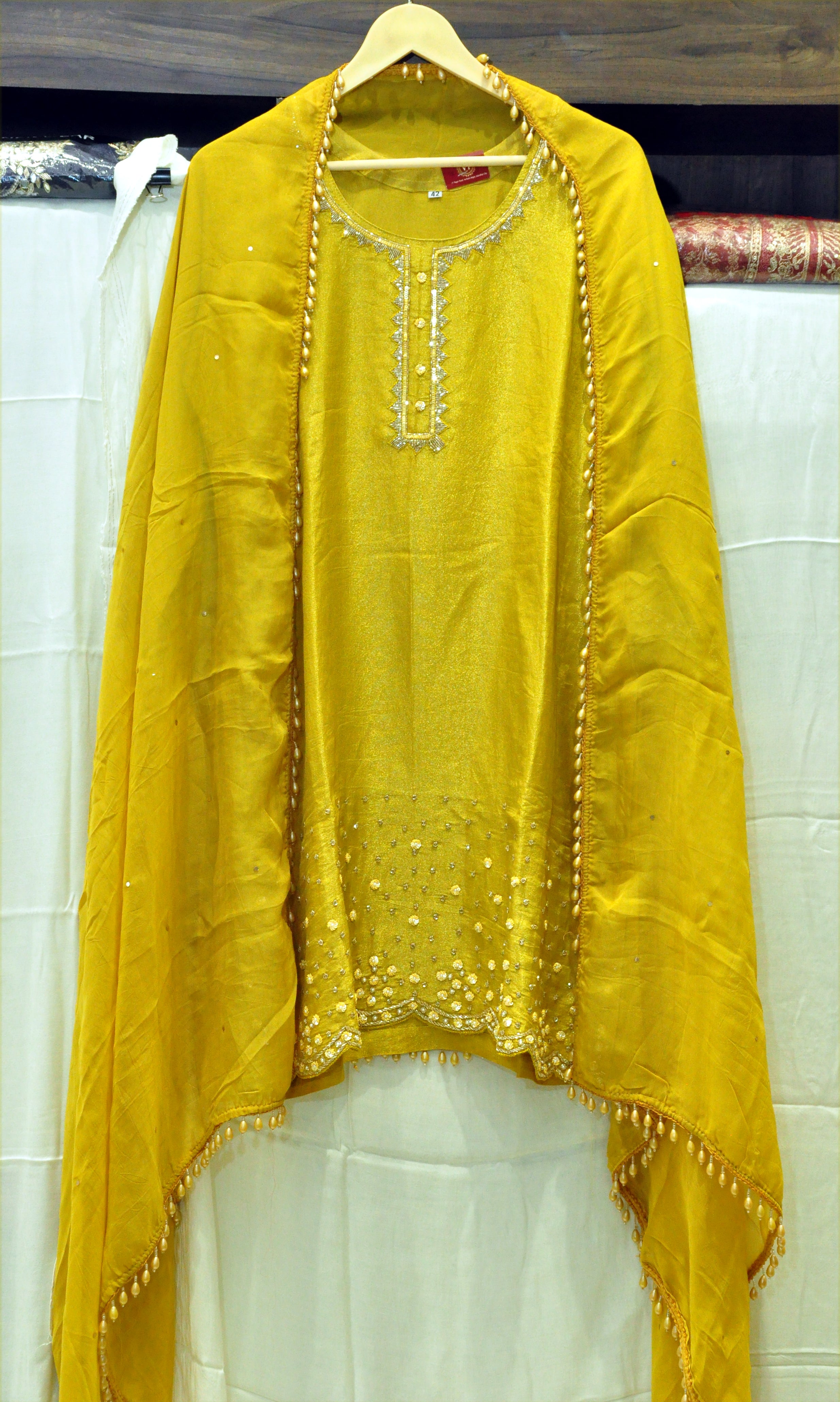 Burburry Silk Readymade Suit