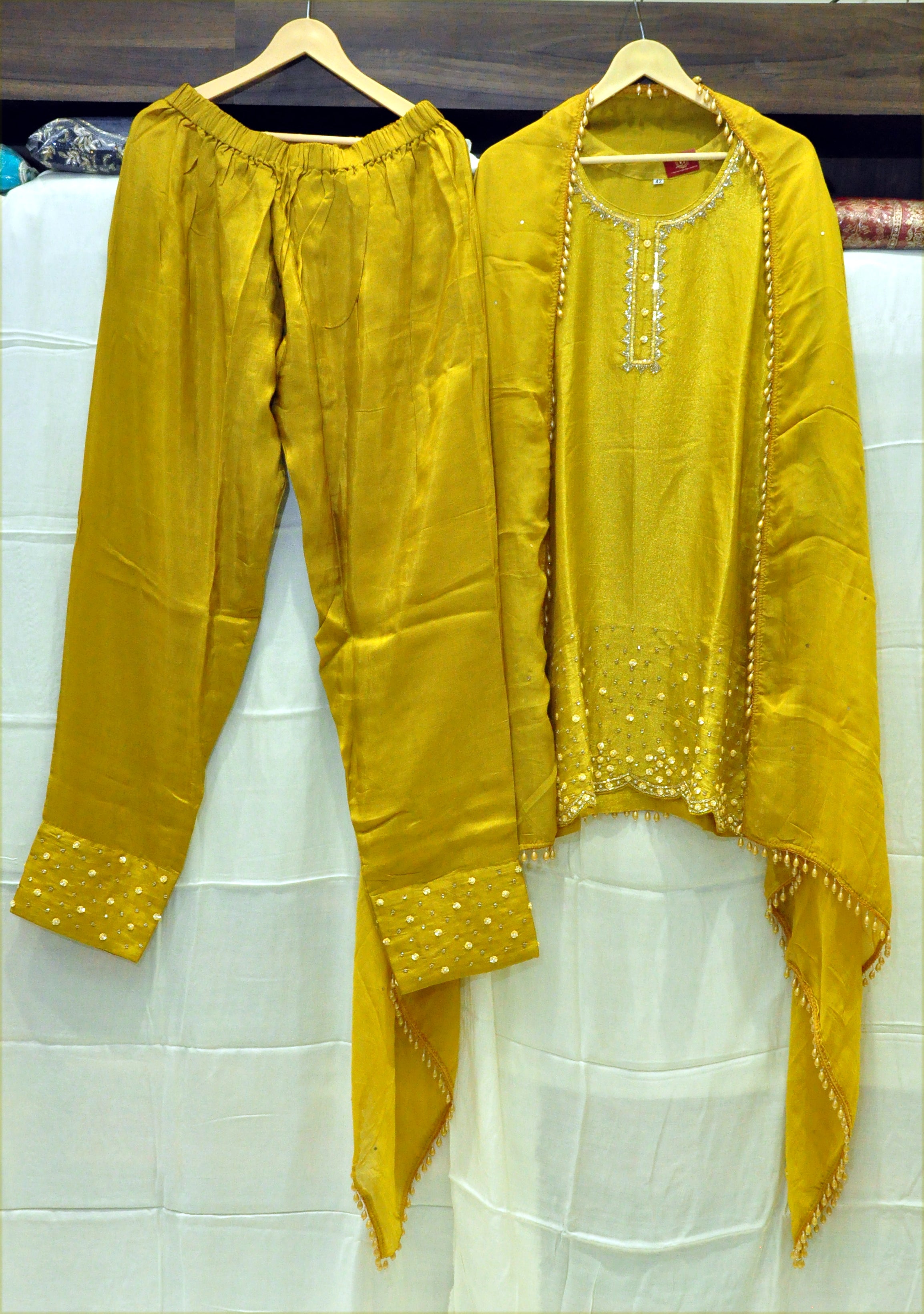 Burburry Silk Readymade Suit