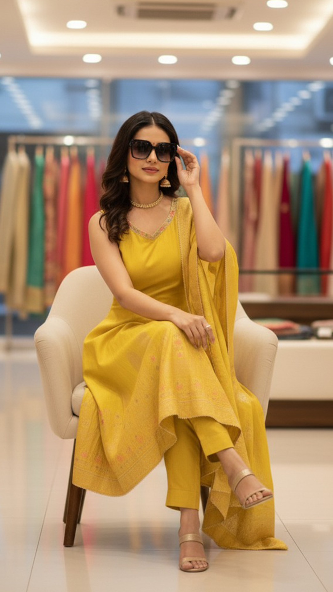 Banarasi Silk Readymade Suit